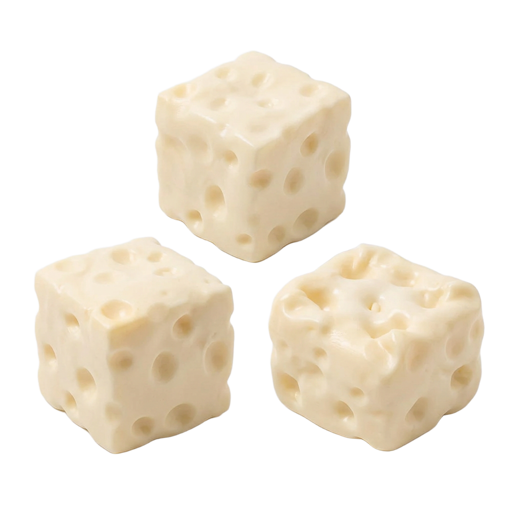 Cheese Cube Stress Ball